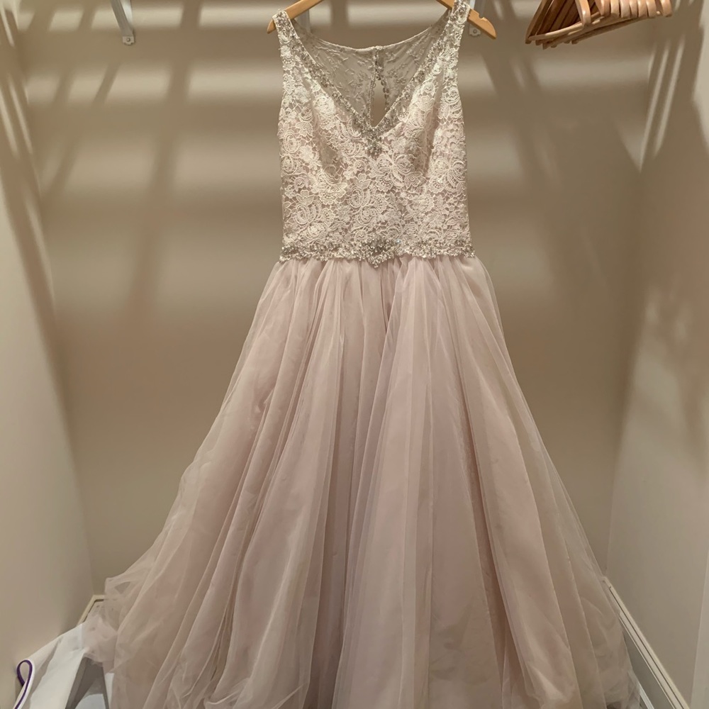 Blush Mori Lee Wedding Dress